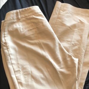 Tan Capri trousers